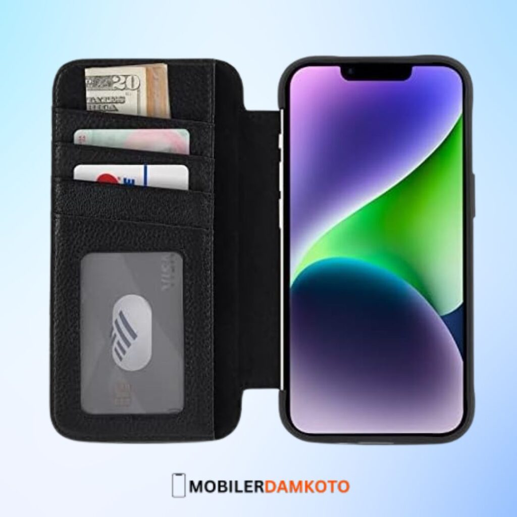 Case Mate Wallet Folio Black for iPhone-14 Pro Max